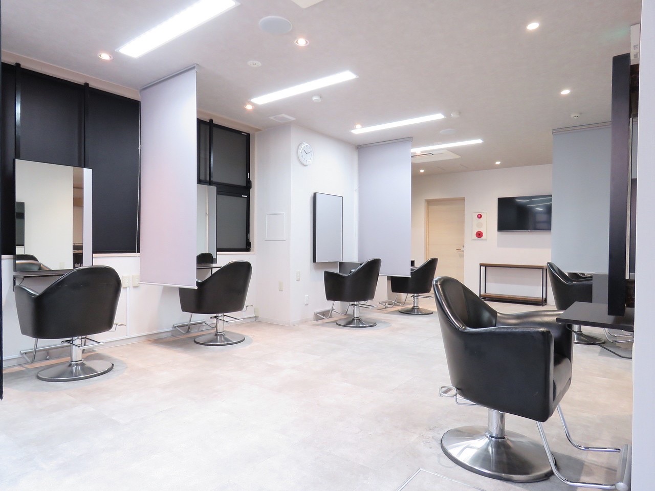 affix hair 水天宮店の店内