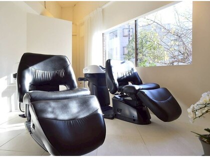affix hair 葛西店のシャンプースペース